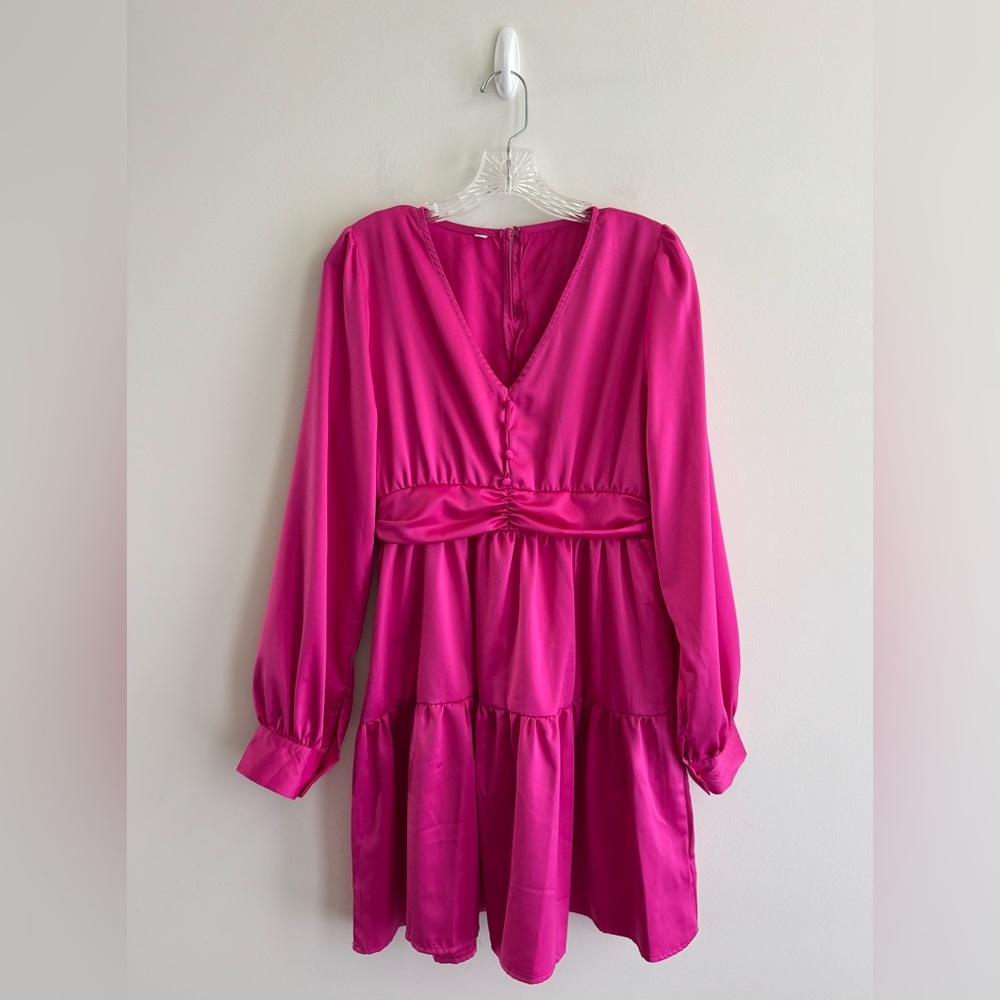 SHEIN Hot Pink Dress